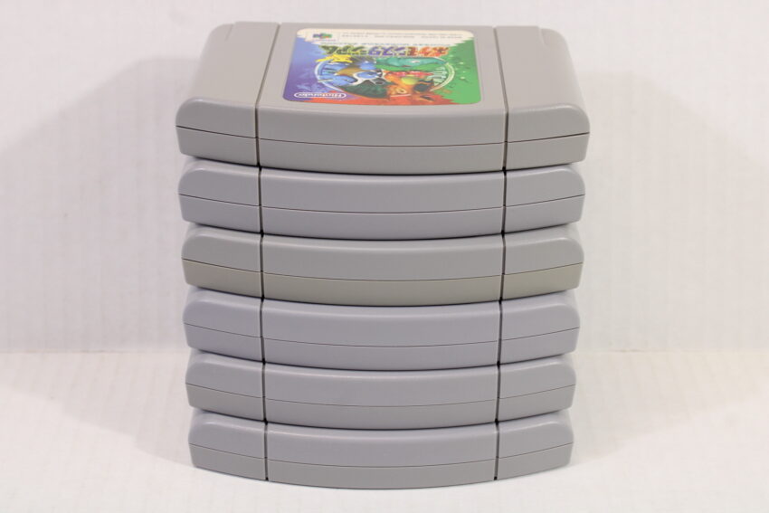 Lot of 6 Mario Party 1 2 3 Pokemon Stadium 1 2 Silver Gold (B) Nintendo 64 N64