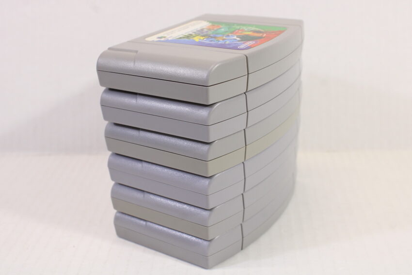 Lot of 6 Mario Party 1 2 3 Pokemon Stadium 1 2 Silver Gold (B) Nintendo 64 N64