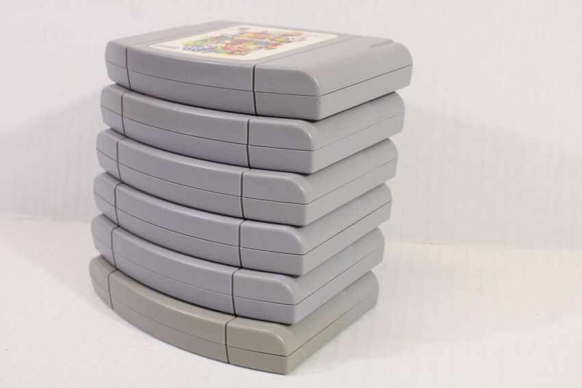 Lot of 6 Mario Party 1 2 3 Pokemon Stadium 1 2 Silver Gold (B) Nintendo 64 N64