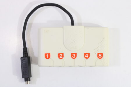 Official NEC PC Engine PI-PD003 5-Way Multitap Cosmetic Wear (B)