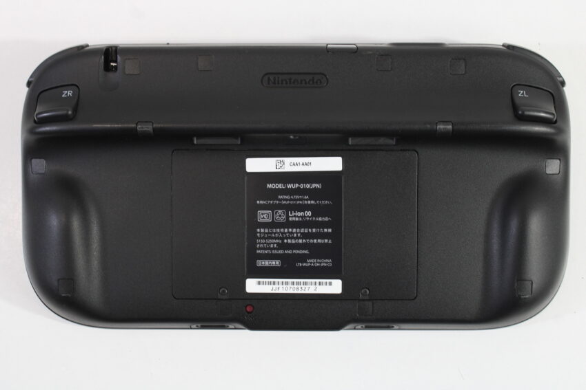 Nintendo Wii U Black Console 32GB WUP-101(01) Gamepad (No Stylus) WUP-010 Charger WUP-011(JPN) AC Adapter WUP-002(JPN) (B) Nintendo Wii U