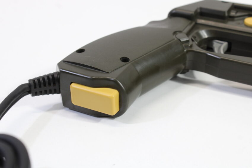 Namco NPC-106 GunCon 2 Light Gun Controller W/ Adapter Discolored Playstation 2 PS2 (B)