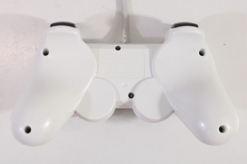 Official Sony PlayStation Dualshock 2 Ceramic White Controller Pad SCPH-10010 OEM (A)