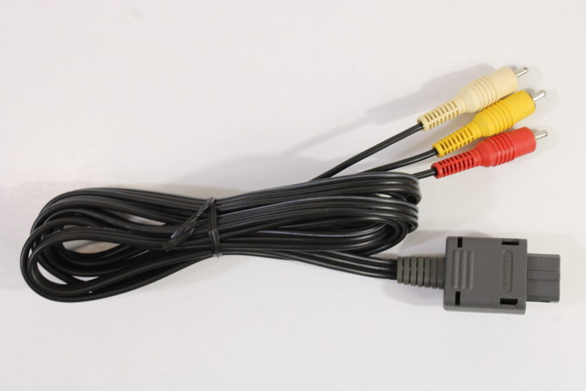 OEM Nintendo RCA AV Cable Cigarette Odor GC SNES N64 SFC (B)