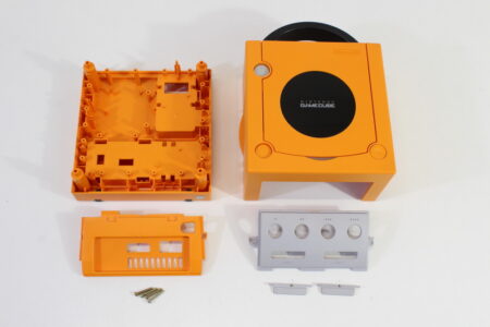 Nintendo GameCube OEM Replacement Shell Only Spice Orange DOL-001 (For Parts or Repair) Nintendo GameCube GC
