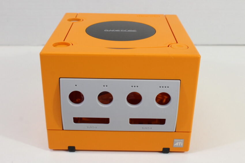 Nintendo GameCube OEM Replacement Shell Only Spice Orange DOL-001 (For Parts or Repair) Nintendo GameCube GC