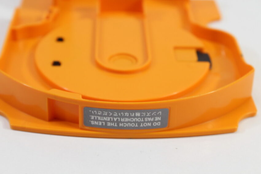 Nintendo GameCube OEM Replacement Top Shell Lid Disc Cover & Logo Nameplate & Lid Mechanism Spice Orange (For Parts or Repair) Nintendo GameCube GC