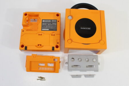 Nintendo GameCube OEM Replacement Shell Only Spice Orange DOL-001 (For Parts or Repair) Nintendo GameCube GC