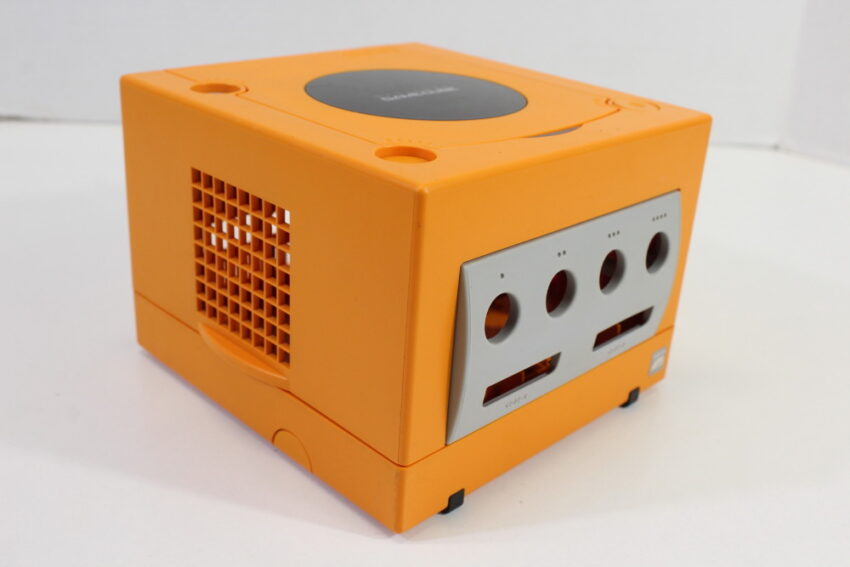 Nintendo GameCube OEM Replacement Shell Only Spice Orange DOL-001 (For Parts or Repair) Nintendo GameCube GC