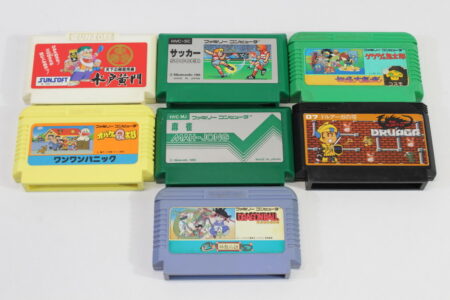 Lot of 7 Nintendo Famicom Game Dragon Ball Shenron no Nazo Gegege Tower of Druaga Mito Komon (B~C) Nintendo Famicom FC