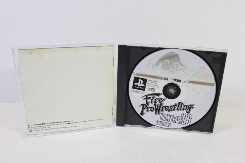 Fire Prowrestling Iron Slam 96 CIB (B) SONY PlayStation 1 PS1