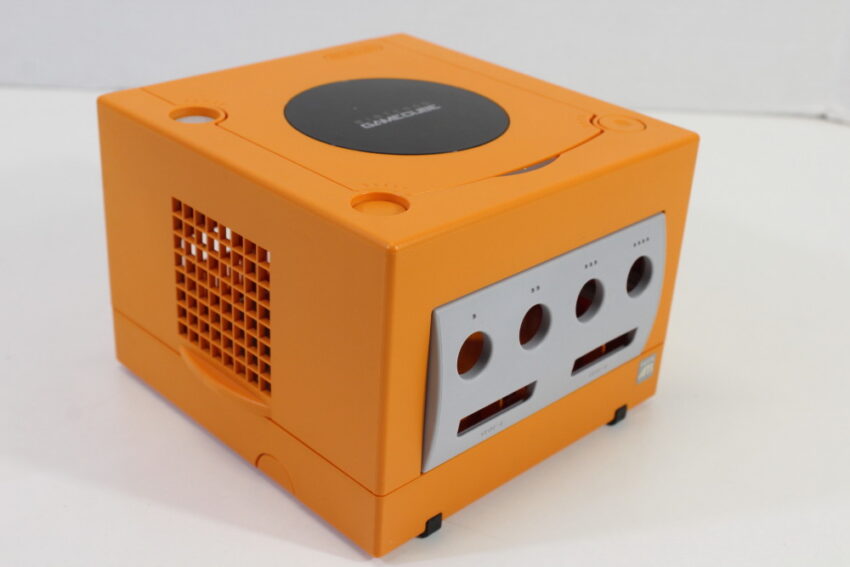 Nintendo GameCube OEM Replacement Shell Only Spice Orange DOL-001 (For Parts or Repair) Nintendo GameCube GC