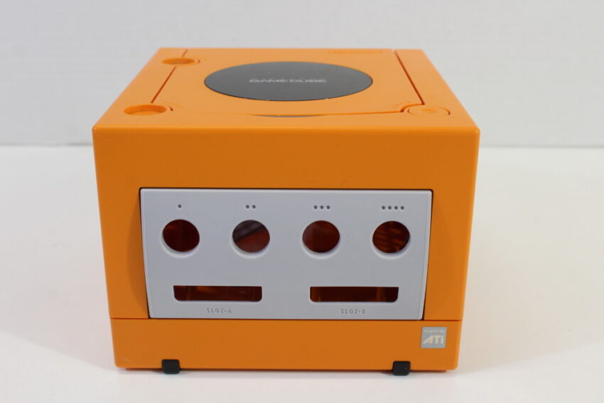 Nintendo GameCube OEM Replacement Shell Only Spice Orange DOL-001 (For Parts or Repair) Nintendo GameCube GC