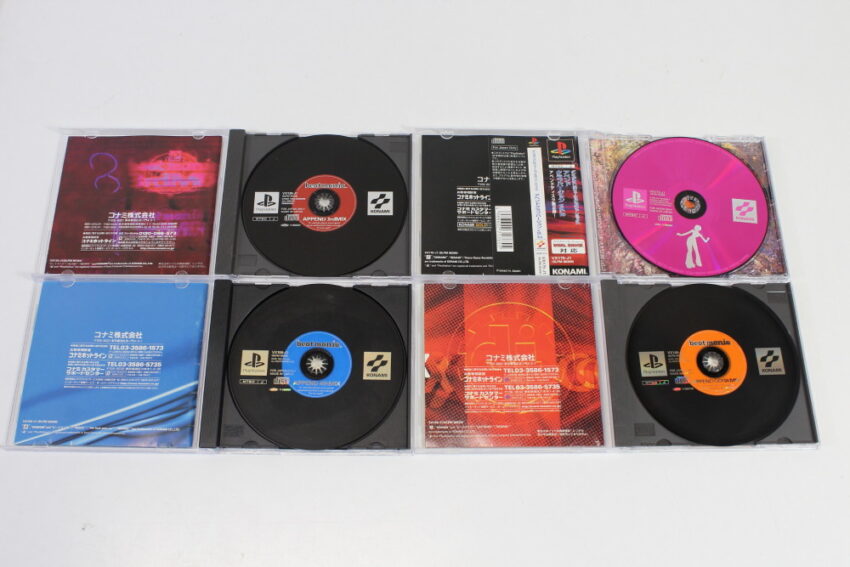 ASCII ASC-0515BM DJ Controller W/ Beatmania, Append 3rd Mix, 4th Mix, Gottamix, Club Mix Vol.2 (B) Playstation PS1 PS2