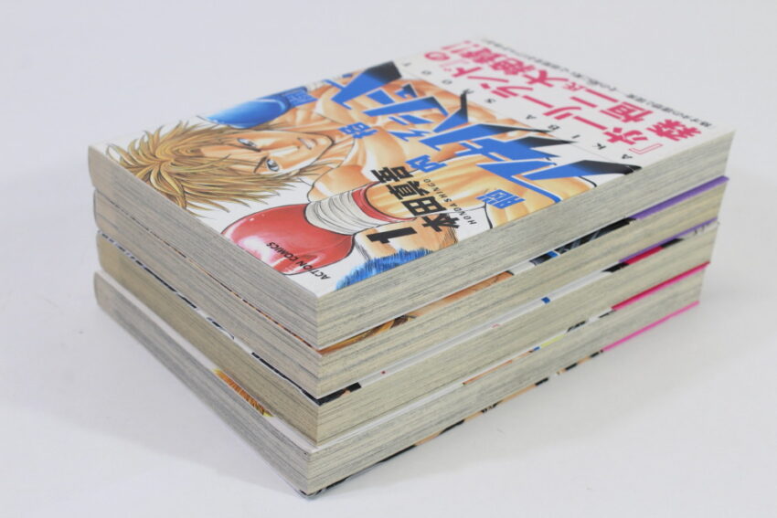 Lot of 4 Nounai Kakutou Akiba Shoot Vol 1 2 3 4 Shingo Honda (B) Manga Japanese Comic