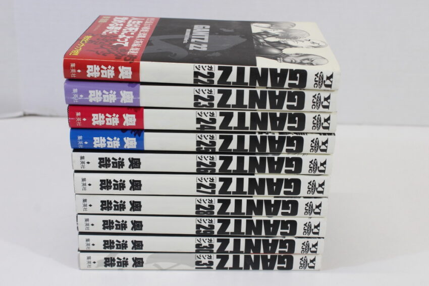 Lot of 10 GANTZ Vol 22~31 Hiroya Oku (B) Manga Japanese Comic