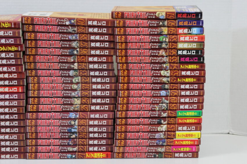 Lot of 61 Fairy Tail Vol 1~61 Hiro Mashima (B) Manga Japanese Comic