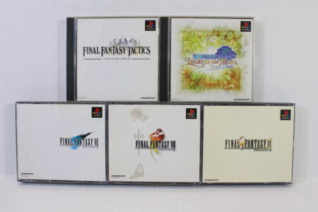 Lot of 5 Final Fantasy 7 8 9 VII VIII IX Tactics Seiken Densetsu Legend of Mana (B) SONY PlayStation 1 PS1