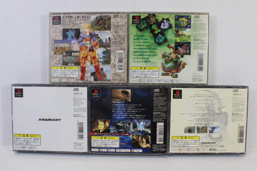 Lot of 5 Final Fantasy 7 8 9 VII VIII IX Tactics Seiken Densetsu Legend of Mana (B) SONY PlayStation 1 PS1