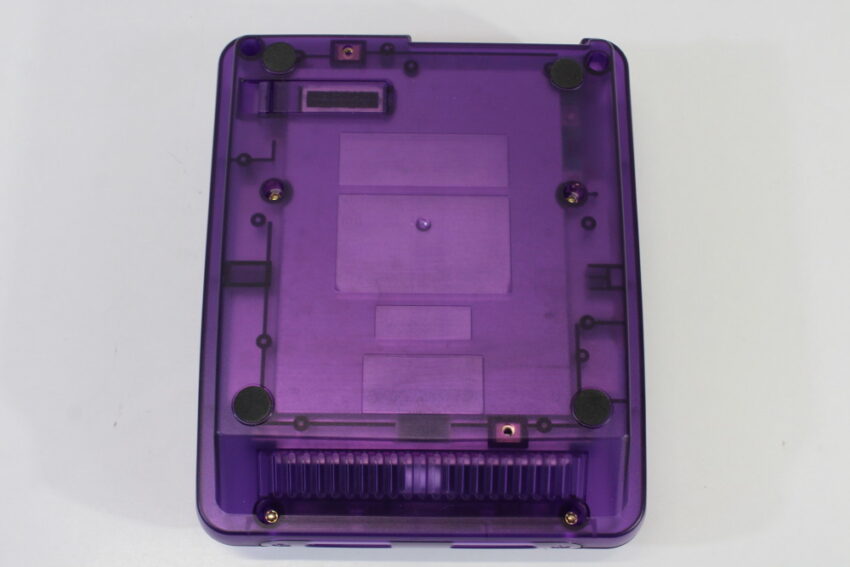 Super Famicom Console Transparent Clear Purple Controller x1 AC AV x2 Games (Super Mario World & Street Fighter II) NTSC REGION FREE White LED (A) Super Nintendo SNES Super Famicom SFC