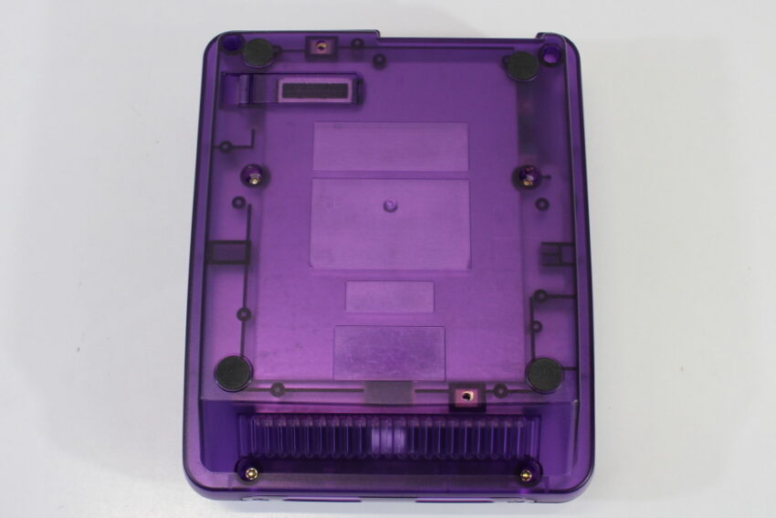 Super Famicom Console Transparent Clear Purple Controller x1 AC AV x2 Games (Super Mario Kart & Super Bomberman 2) NTSC REGION FREE White LED (A) Super Nintendo SNES Super Famicom SFC