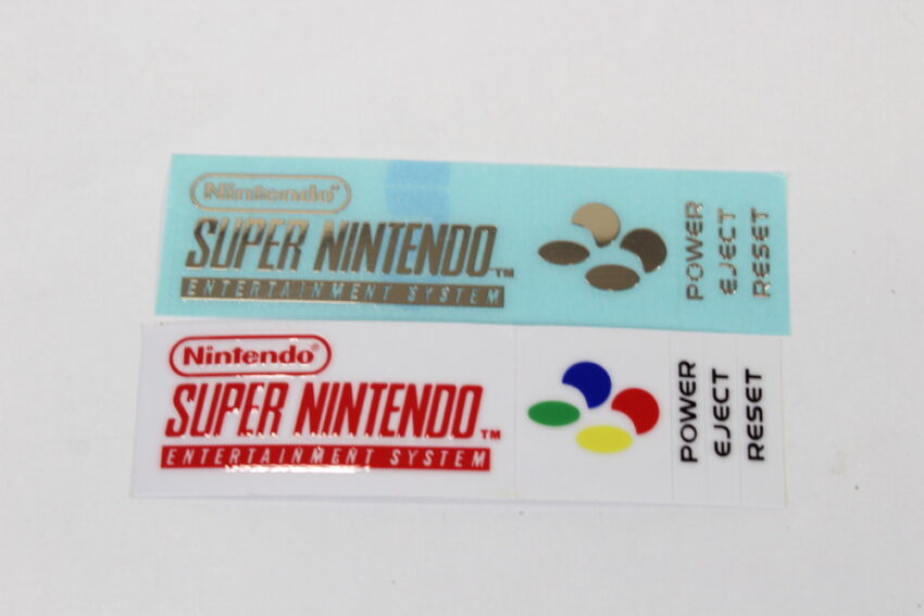 Super Famicom Console Transparent Crystal Clear White Controller x1 AC AV x2 Games (Super Mario Kart & Super Bomberman 2) NTSC REGION FREE White LED (A) Super Nintendo SNES Super Famicom SFC