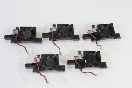 Lot of 5 Nintendo GameCube Fan Assembly W/ Power Button Switch DOL-001 DOL-101 Replacement OEM GC (B) Nintendo GameCube GC