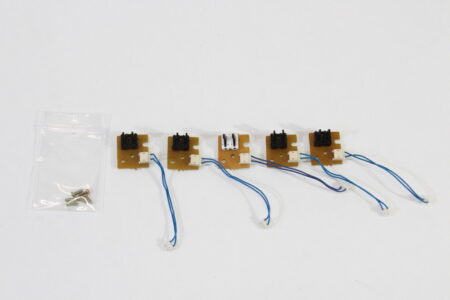 Lot of 5 Nintendo GameCube OEM Door Lid Switch Replacement with Wire and Screw GC (B)
