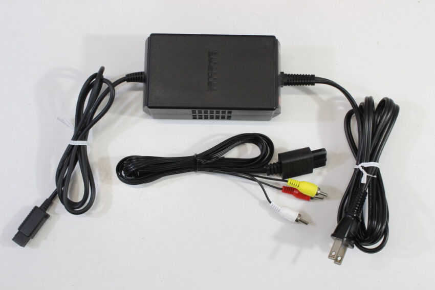 Nintendo GameCube Spice Orange DOL-101 Console & Controller AC Adapter AV Cable GC Play US Region Games (B)