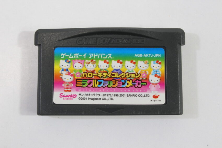 Hello Kitty Collection Miracle Fashion Maker (B) Nintendo Gameboy Advance GBA