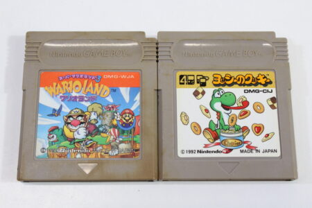 Lot of 2 Super Mario Land 3 Wario Land & Yoshi's Cookie (B) Nintendo Gameboy GB