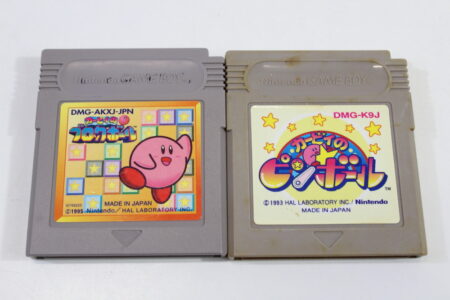 Lot of 2 Kirby Block Ball & Pinball (B) Nintendo Gameboy GB