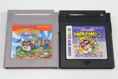 Lot of 2 Wario Land 1 & 2 (B) Nintendo GameBoy GB