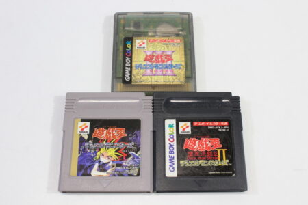 Lot of 3 Yu-Gi-Oh Duel Monsters 1 2 3 I II III Gameboy & Color GBC (B)
