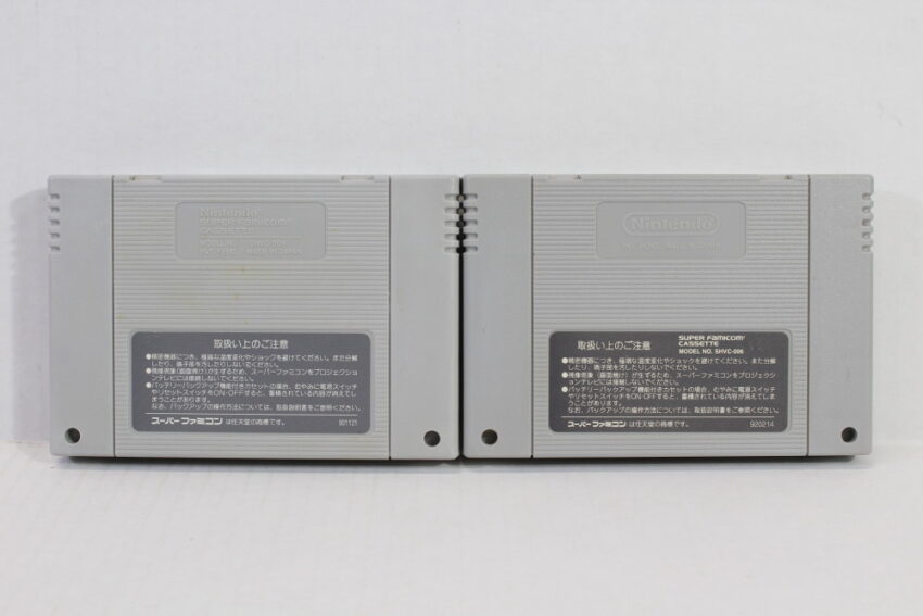 Lot of 2 Otogirisou & Kamaitachi no Yoru Sound Novel (B) Nintendo Super Famicom SFC