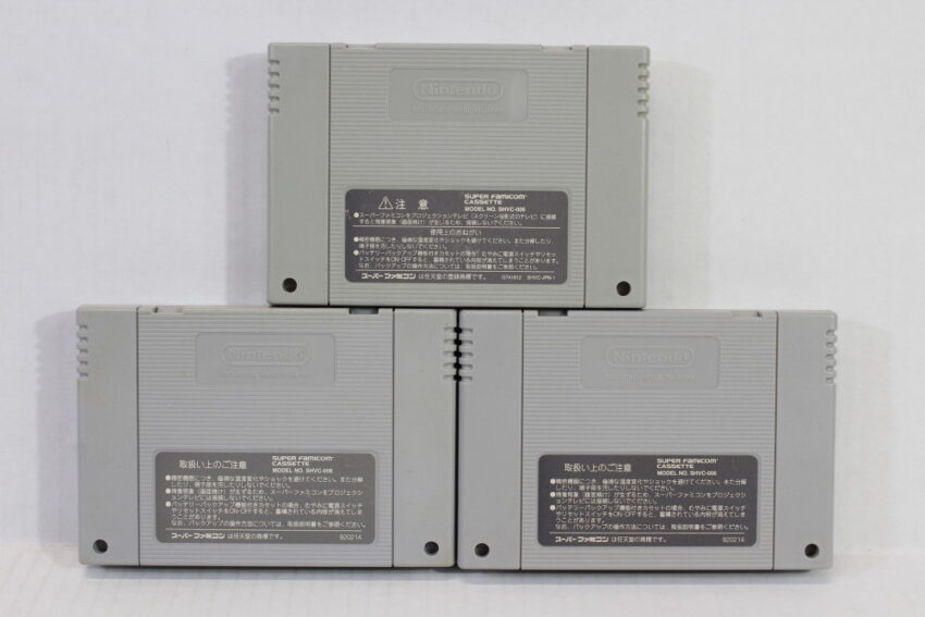Lot of 3 Bomberman 2 3 4 (B) Nintendo Super Famicom SFC