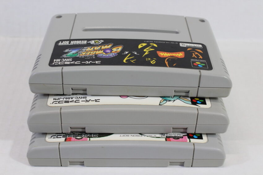 Lot of 3 Bomberman 2 3 4 (B) Nintendo Super Famicom SFC