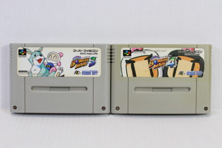 Lot of 2 Super Bomberman 3 4 (C) Nintendo Super Famicom SFC