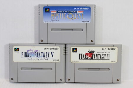 Lot of 3 Final Fantasy V 5 VI 6 USA Mystic Quest (B) Nintendo Super Famicom SFC