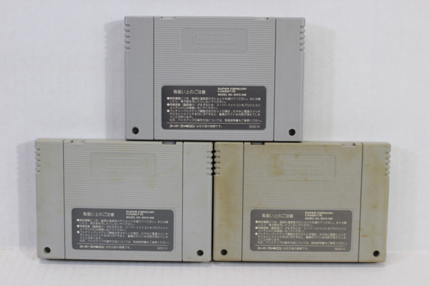 Lot of 3 Final Fantasy V 5 VI 6 USA Mystic Quest (B) Nintendo Super Famicom SFC