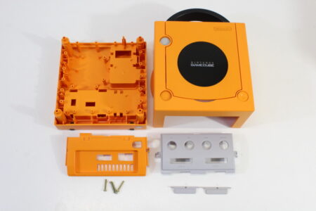 Nintendo GameCube OEM Replacement Shell Only Spice Orange DOL-001 (For Parts or Repair) Nintendo GameCube GC