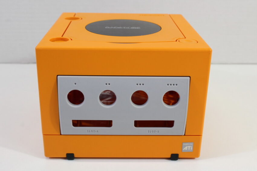 Nintendo GameCube OEM Replacement Shell Only Spice Orange DOL-001 (For Parts or Repair) Nintendo GameCube GC