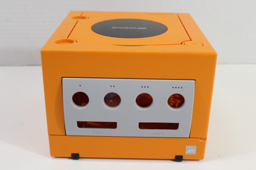 Nintendo GameCube OEM Replacement Shell Only Spice Orange DOL-001 (For Parts or Repair) Nintendo GameCube GC