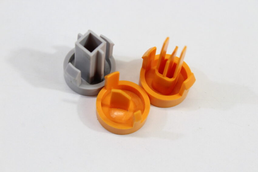 Lot of 3 Nintendo GameCube OEM Replacement Power Reset Open Button Spice Orange (For Parts or Repair) Nintendo GameCube GC