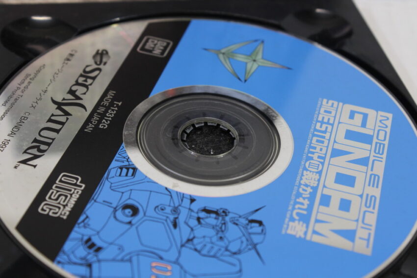 No Manual Mobile Suit Gundam Side Story III 3 (B) SEGA Saturn SS