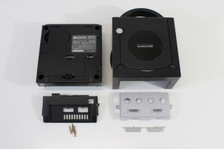 Nintendo GameCube OEM Replacement Shell Only Jet Black DOL-001 (For Parts or Repair) Nintendo GameCube GC