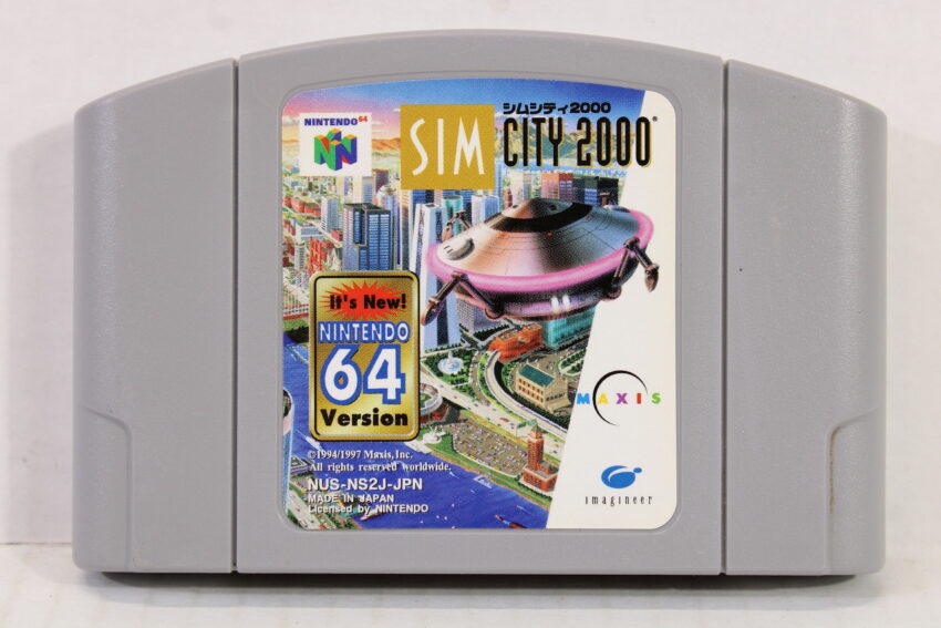 Sim City 2000 (B) Nintendo 64 N64
