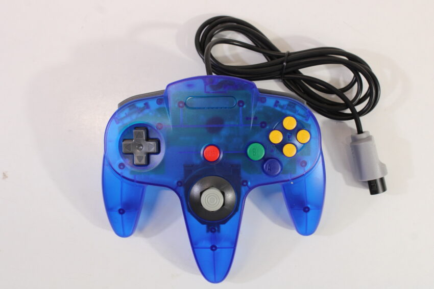 Nintendo 64 Clear Orange Console Super Mario 64 Goemon Tamagotchi Controller ACAV White LED Mod NTSC REGION FREE (A) N64