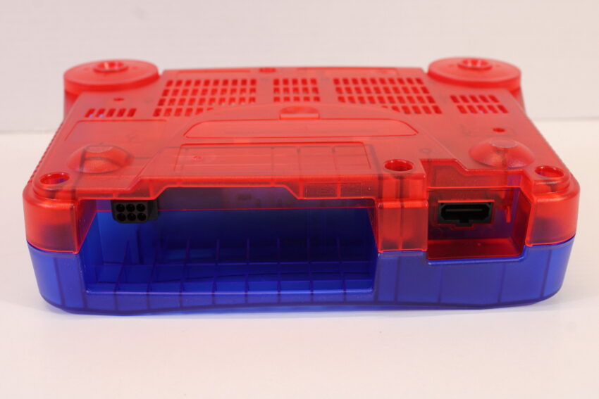 Nintendo 64 Clear Mario Blue x Red Console Super Mario 64 Yoshi's Story J League Eleven Beat 1997 Controller ACAV White LED Mod NTSC REGION FREE (A) N64