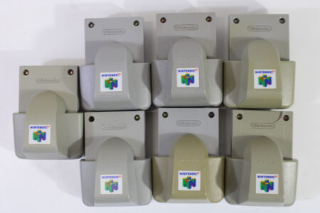 Wholesale lot of 7 Official Nintendo Rumble Pack for Nintendo 64 (For Parts or Repair) Nintendo 64 N64